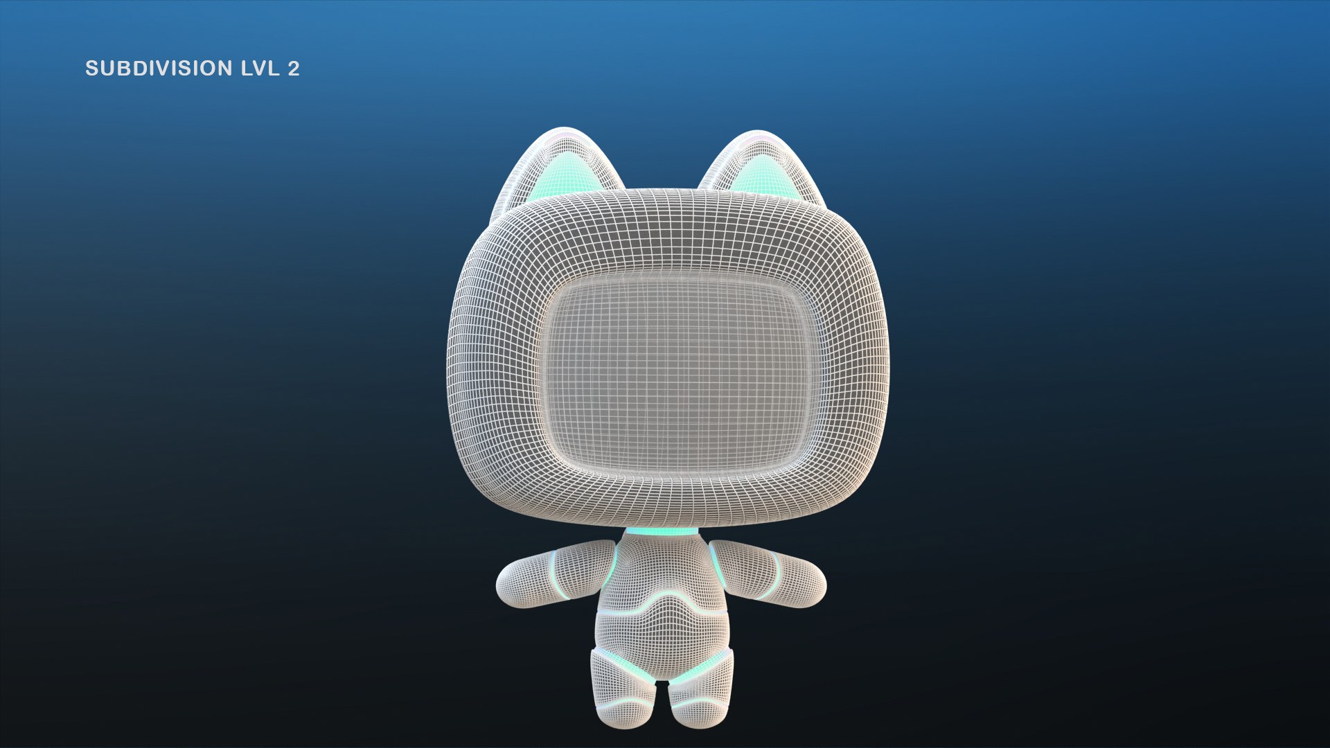 3D Cute Cartoon Robot Cat https://p.turbosquid.com/ts-thumb/Zj/UN60Jz/JW/cuterobotcatmeshlvl2_/jpg/1678510460/1920x1080/fit_q87/98e2b3ac2cbd8823765f9f17fc10d189595fc2bf/cuterobotcatmeshlvl2_.jpg