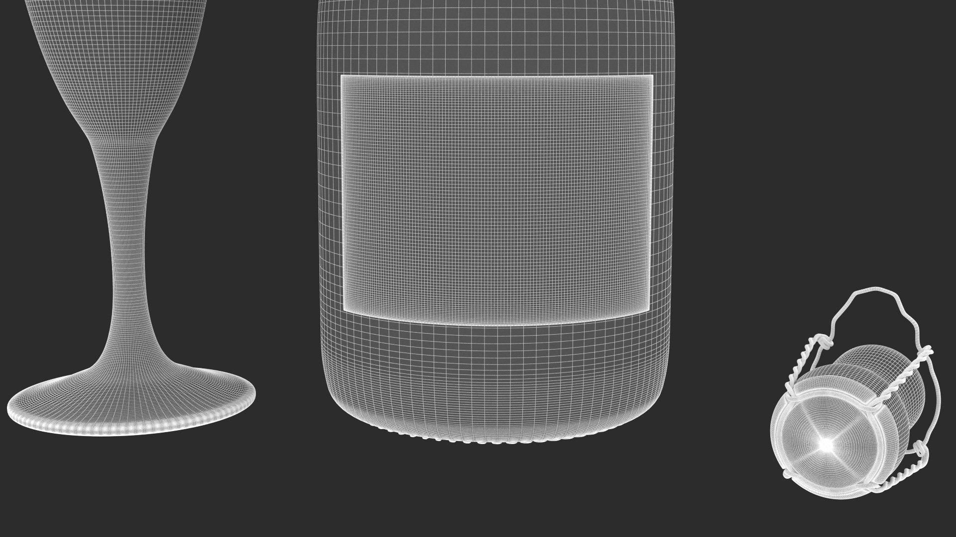 Opened Champagne Bottle 3D model https://p.turbosquid.com/ts-thumb/Zj/YIMgV5/zj/wire5.2/png/1638547470/1920x1080/fit_q87/89cacc2096e3d376665f86739bdd3c797eda7cfc/wire5.2.jpg
