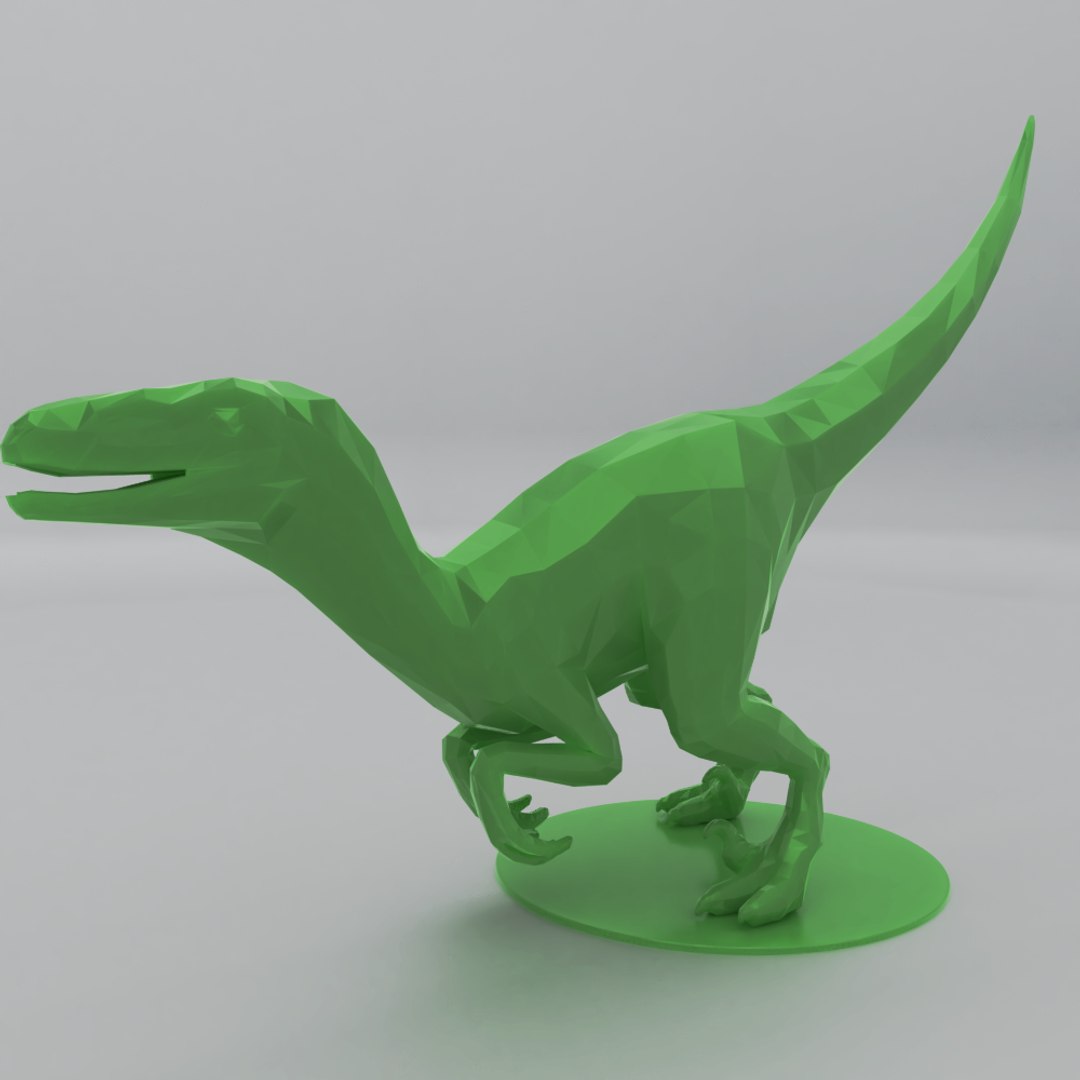 3D Raptors Print Printable - TurboSquid 1198436