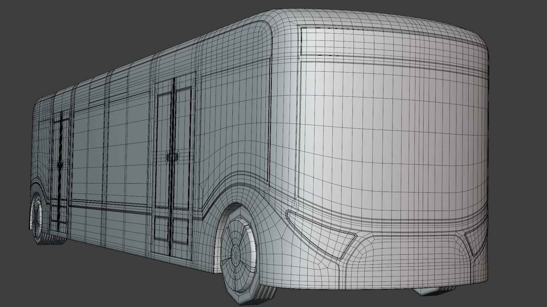 3D City Bus And Tesla Robovan - TurboSquid 2324918