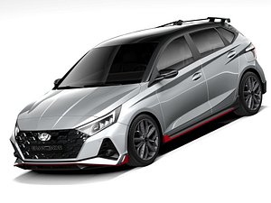 Hyundai i20 N 2021 3D model