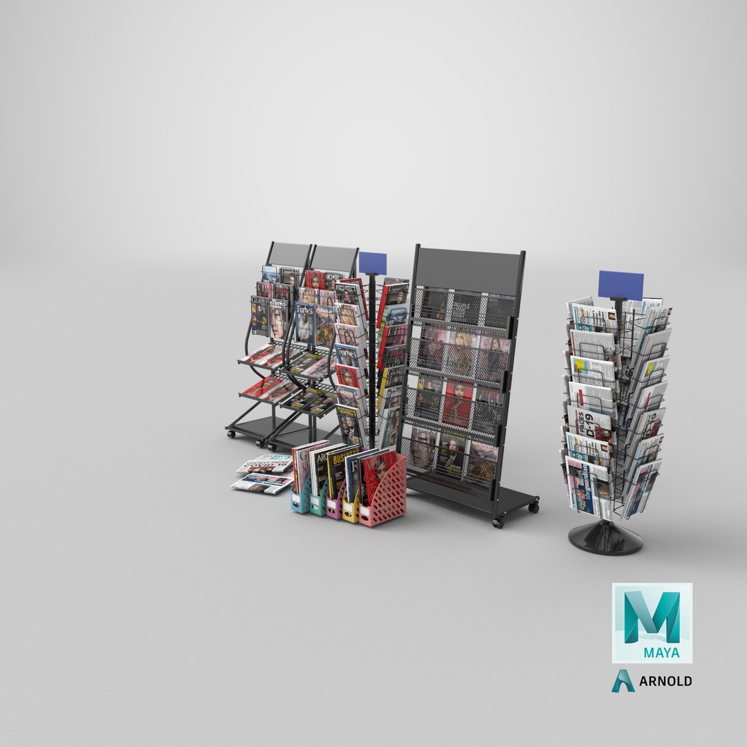 Detailed Magazine And Newspaper Stands Collection model https://p.turbosquid.com/ts-thumb/Zj/hSYrw6/FI/stemcell_maya_arnold_render/png/1697603498/1920x1080/fit_q87/58d454d81f13c9e6aa81aa049c51eff390cdd6bd/stemcell_maya_arnold_render.jpg