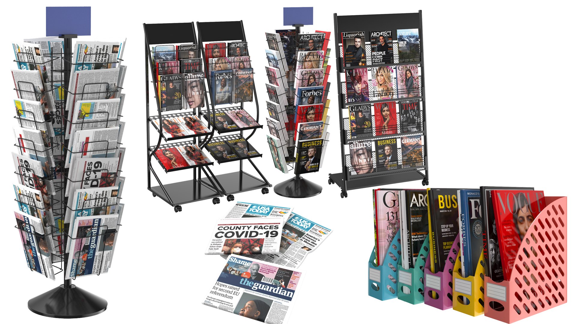 Detailed Magazine And Newspaper Stands Collection model https://p.turbosquid.com/ts-thumb/Zj/hSYrw6/gt/1/jpg/1696079326/1920x1080/fit_q87/bfe922740efc0c99121578076ab2549f1d854454/1.jpg