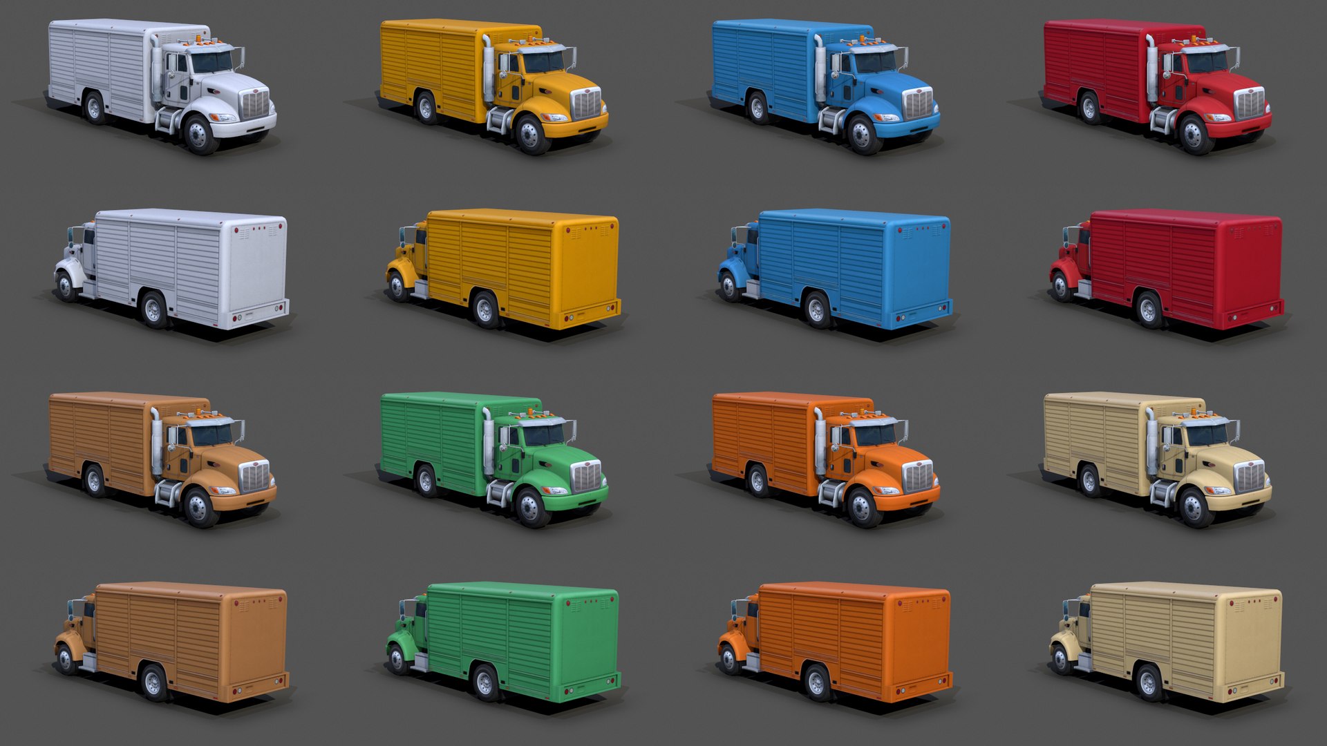 3D Peterbilt 335 2006 Beverage S02 Model - TurboSquid 2061869