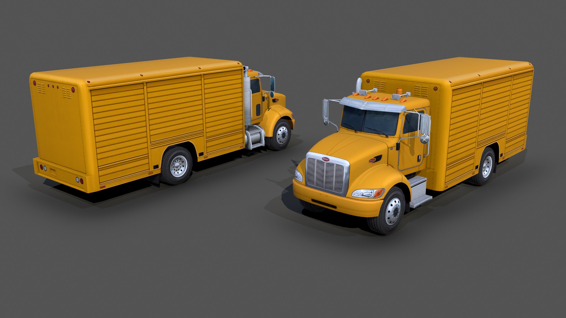 3D Peterbilt 335 2006 Beverage S02 Model - TurboSquid 2061869