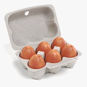 eggs box 3D model