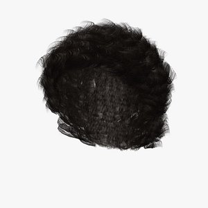 3d kenneth hair model