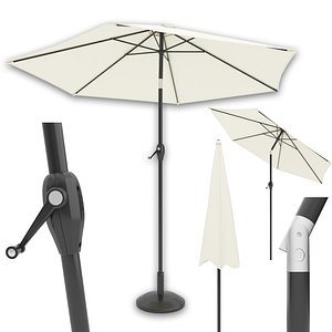 Parasol Umbrella Large Patio Garden Umbrella 3D model