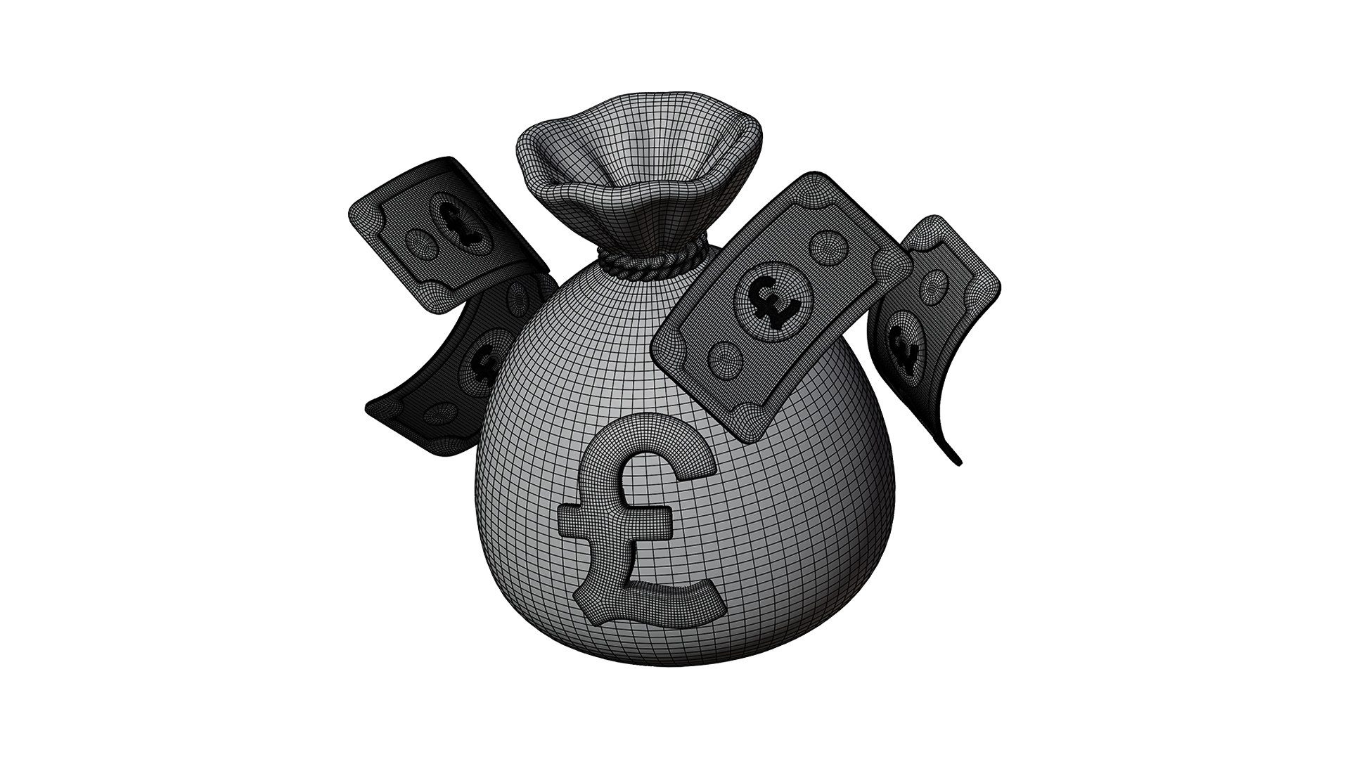 3D Banknote Pound Money Bag Icon https://p.turbosquid.com/ts-thumb/Zj/vU69C4/EC/banknotepoundmoneybagicon_11/jpg/1772966948/1920x1080/fit_q87/6b371f6366d1140de06566abce309df94879e215/banknotepoundmoneybagicon_11.jpg