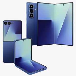 3D Samsung Galaxy Z Flip and Fold 7