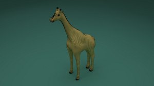 Low Poly Giraffe