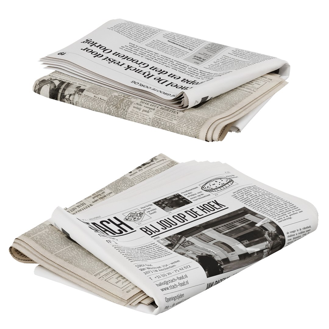 folded stack newspaper model https://p.turbosquid.com/ts-thumb/Zk/0dWO60/14/newspapersrender2/jpg/1670519732/1920x1080/fit_q87/8f4938a7a280d37efa8a38ddae6b6719bf5c077f/newspapersrender2.jpg