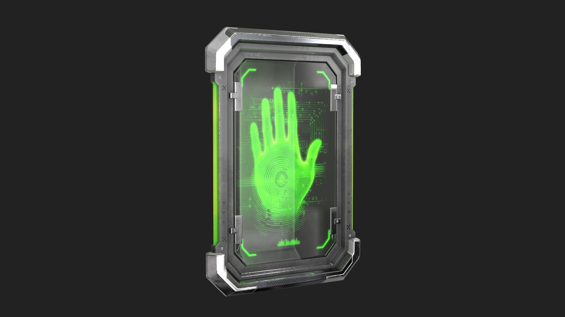 Sci-Fi Digital Hand Scanner V2 3D Model - TurboSquid 2190702