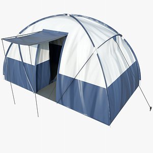 3D Tent 15 with PBR 4K