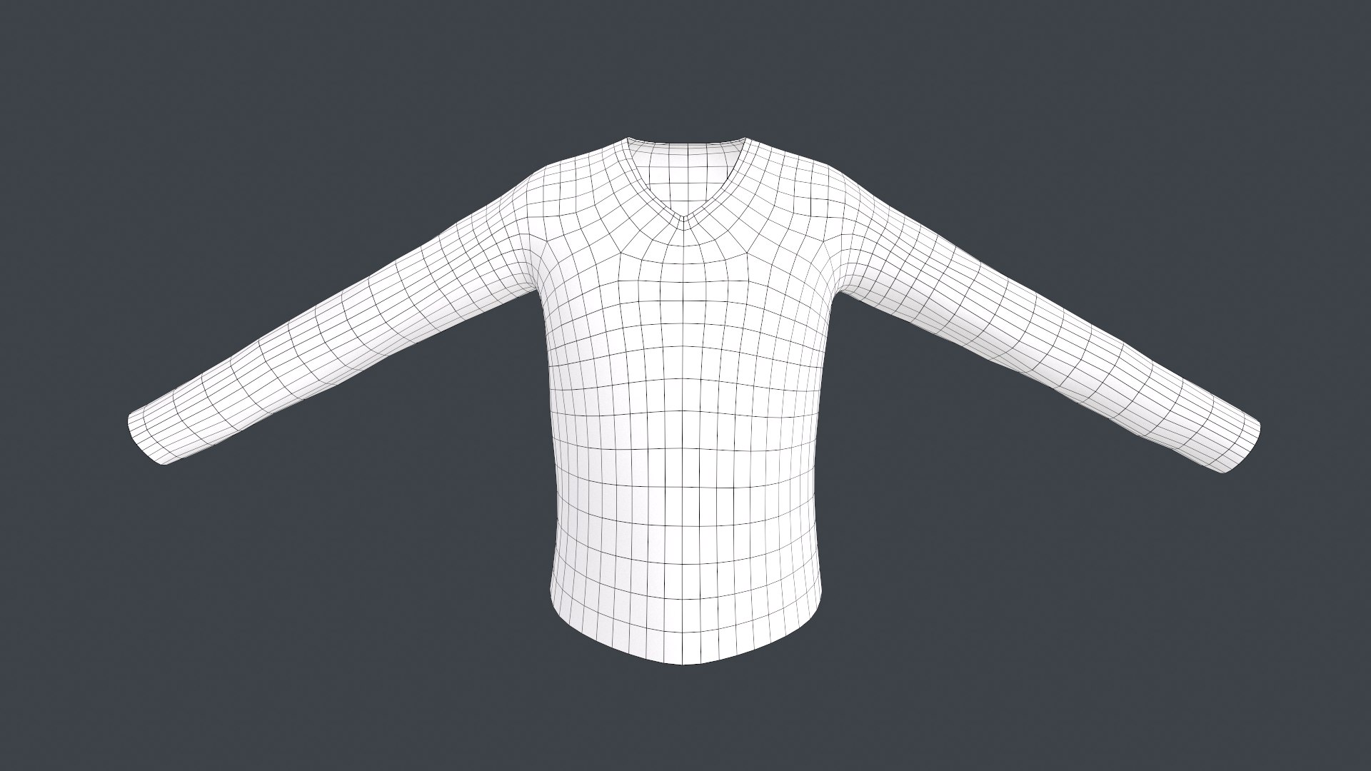 Blue Sweater Style 1 3D Model - TurboSquid 1986927