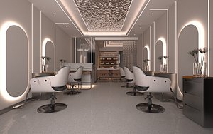 Barber Shop 3D model