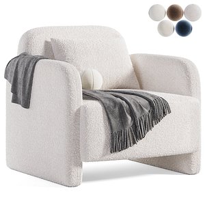 3D model Livia Occasional Chair