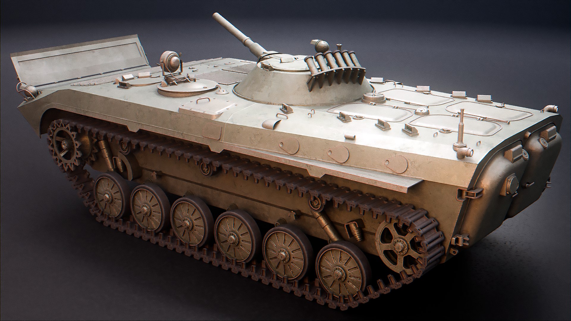 BMP 1 - Russian Armored Infantry Vehicle 3D model https://p.turbosquid.com/ts-thumb/Zk/NPX1d7/1W/side_top/png/1739378768/1920x1080/fit_q87/4f84d0d320307a439a6c7fb181497aa6716d68de/side_top.jpg