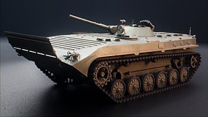 BMP 1 - Russian Armored Infantry Vehicle 3D model