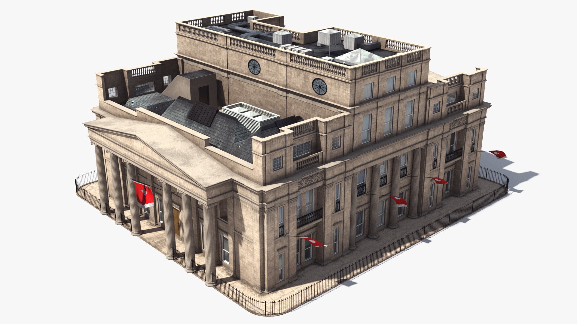 Building Canada - 8K PBR Textures Model - TurboSquid 1786647