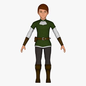 Fantasy Medieval Young Female 1