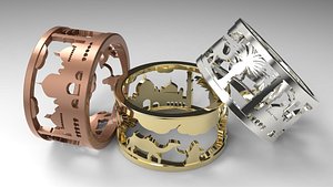 ring desert 3D model