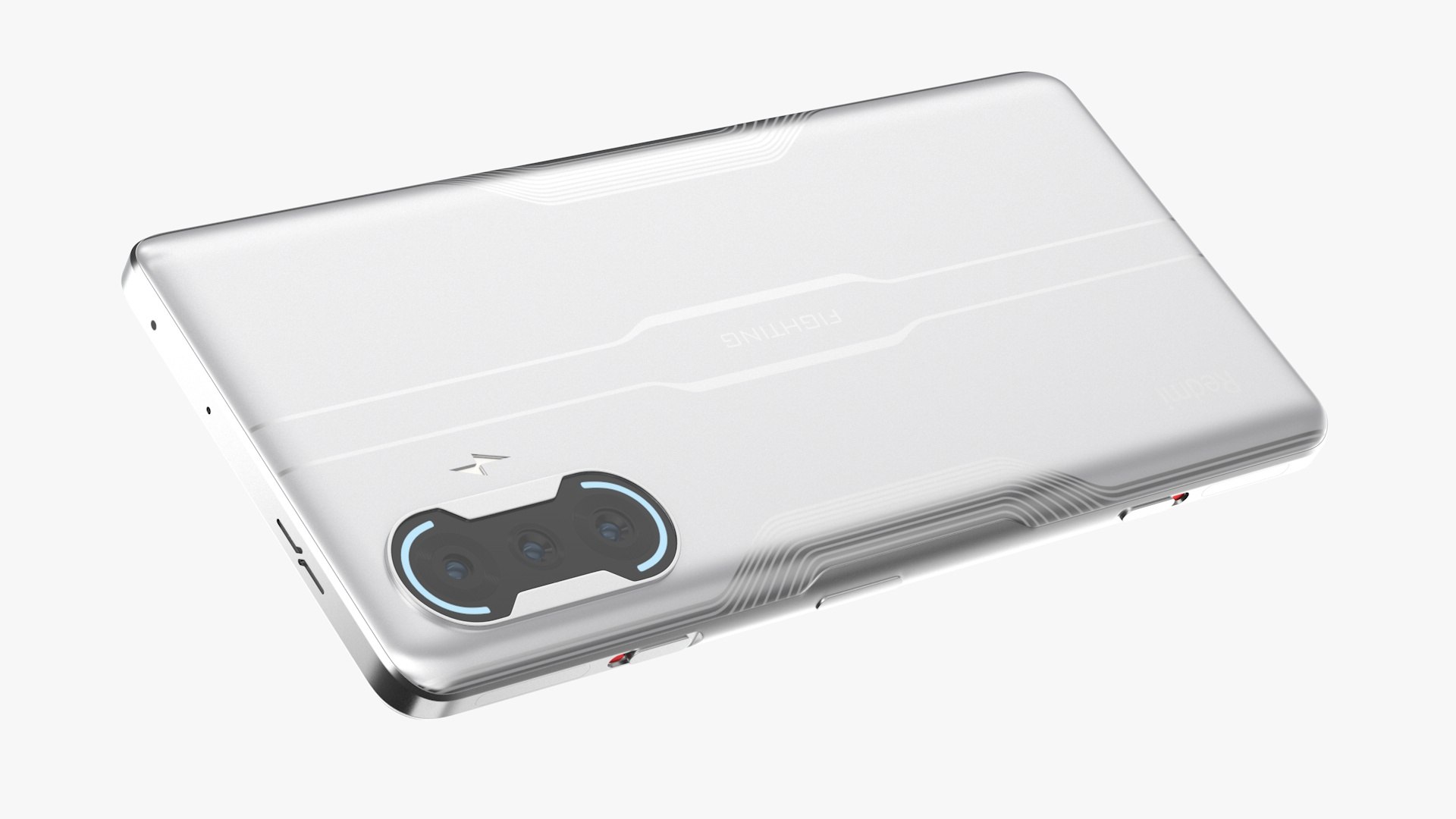 Xiaomi Redmi K40 Gaming Edition White model - TurboSquid 1732316