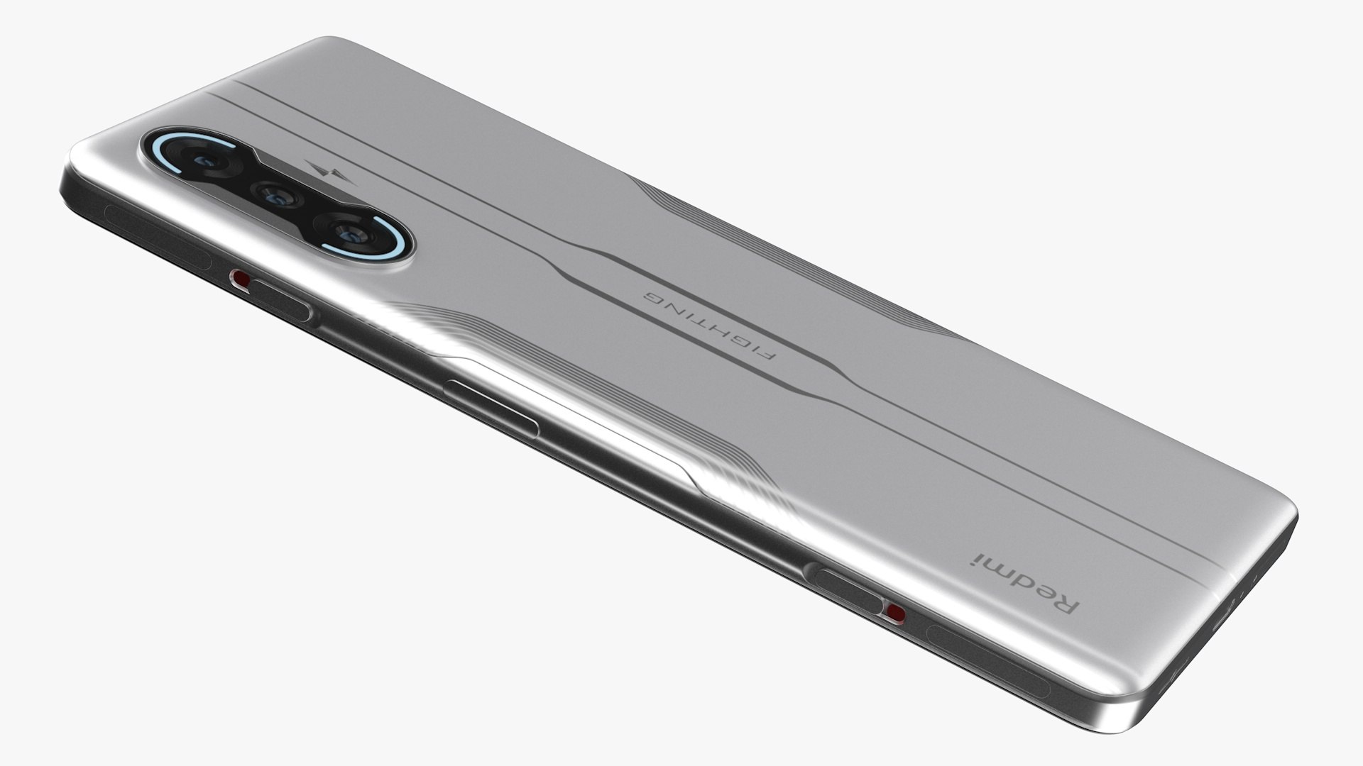 Xiaomi Redmi K40 Gaming Edition White Model - TurboSquid 1732316