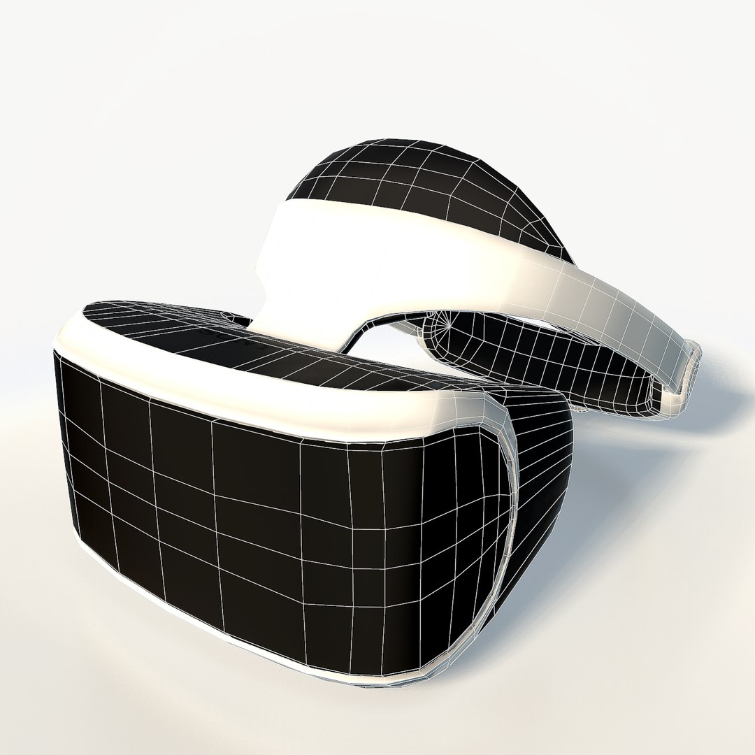 3d Model Sony Play Station Vr