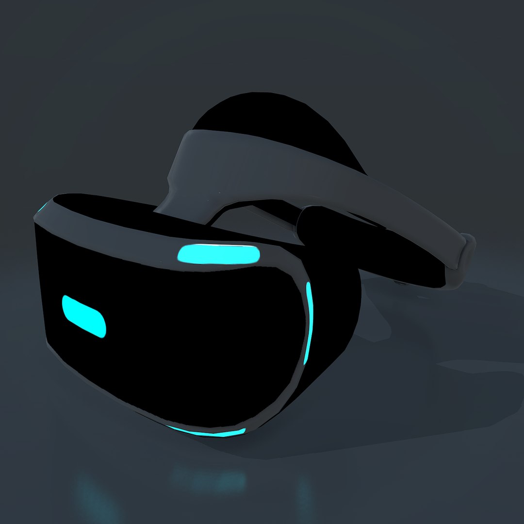 3d Model Sony Play Station Vr