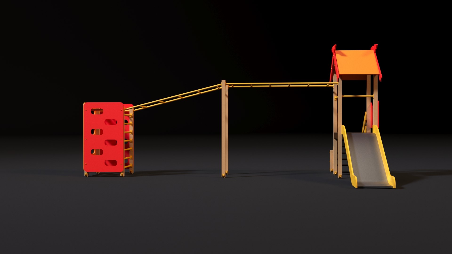 Children Complex Ladder 3D Model - TurboSquid 1586609
