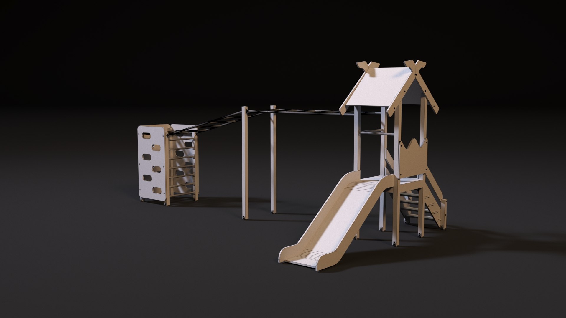 Children Complex Ladder 3D Model - TurboSquid 1586609