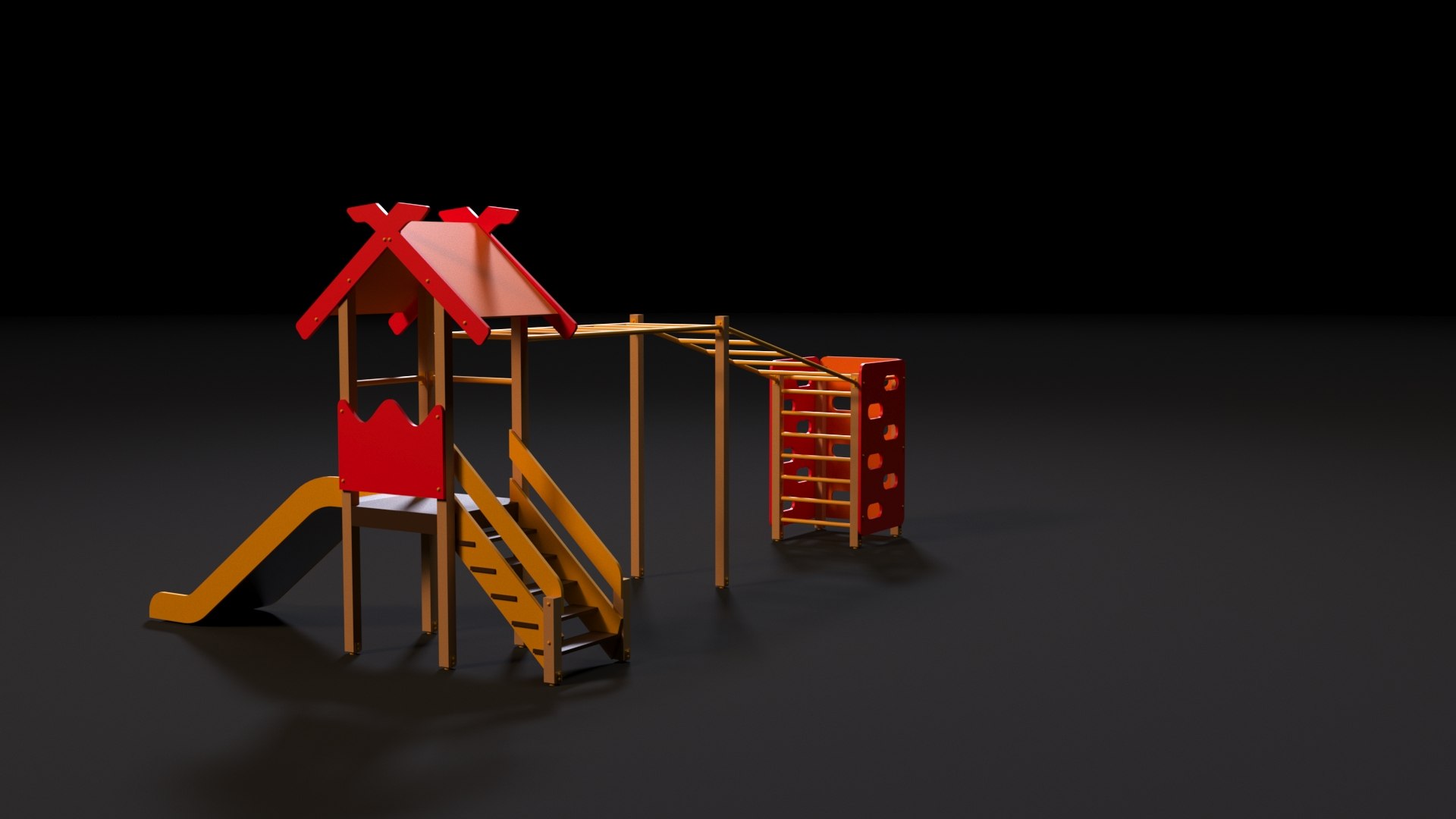 Children Complex Ladder 3D Model - TurboSquid 1586609