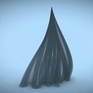 modern building architectural 3D model