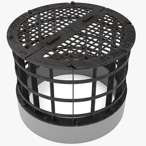 3D Concrete Drain Inlet