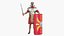 Roman Centurion - Gladius Soldier Low-poly 3D model