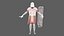 Roman Centurion - Gladius Soldier Low-poly 3D model