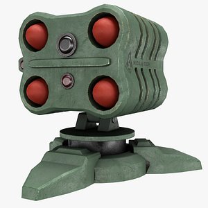 Missile Turret 3D model