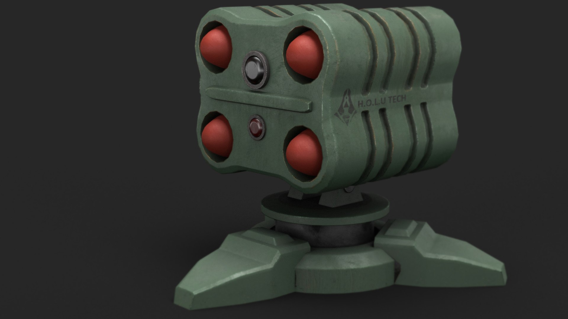 Missile Turret 3D model https://p.turbosquid.com/ts-thumb/Zk/bl8Dun/fZ/shot01/jpg/1620411036/1920x1080/fit_q87/4f6145f0765fea9b8d491bc6672b6eddf2c825cb/shot01.jpg