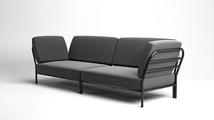 lounge sofa houe 3D model