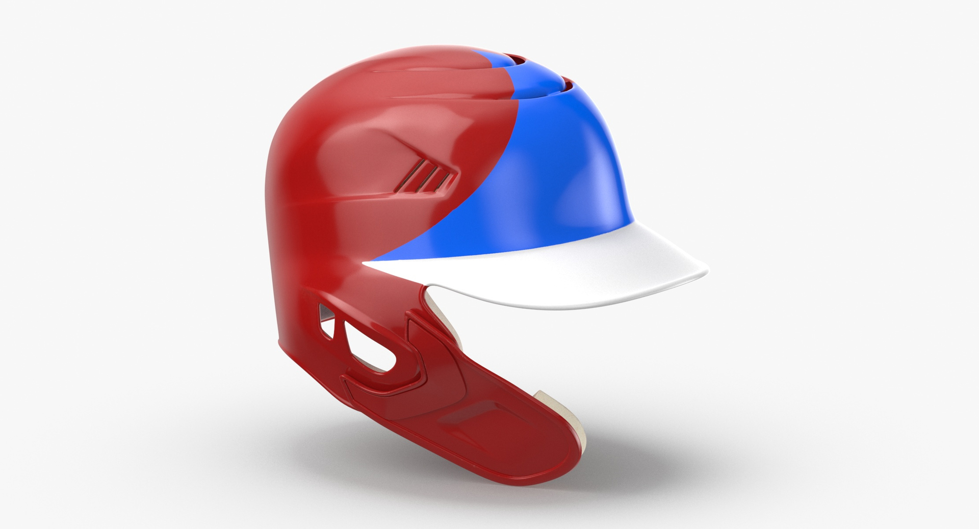 Baseball Helmet C Flap 3D Model TurboSquid 1618593