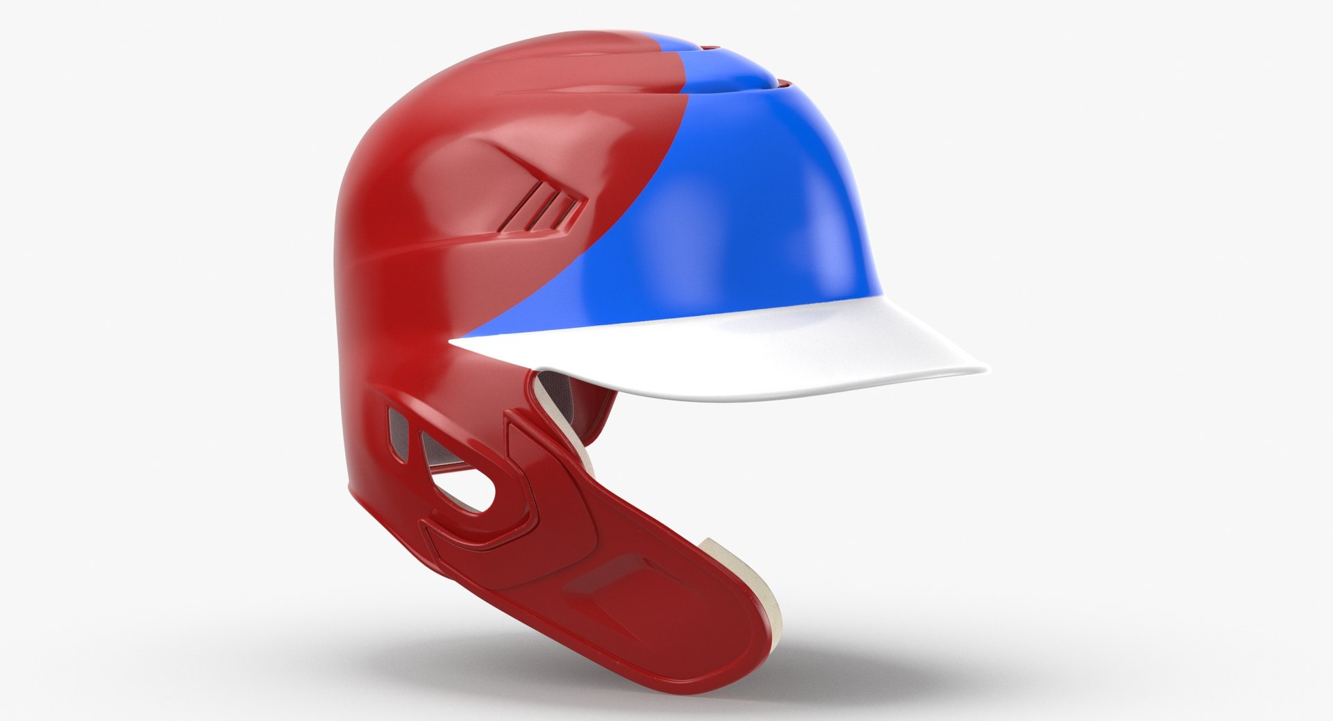 Baseball helmet c flap 3D model TurboSquid 1618593