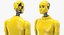 Crash Test Dummy Rigged for Maya