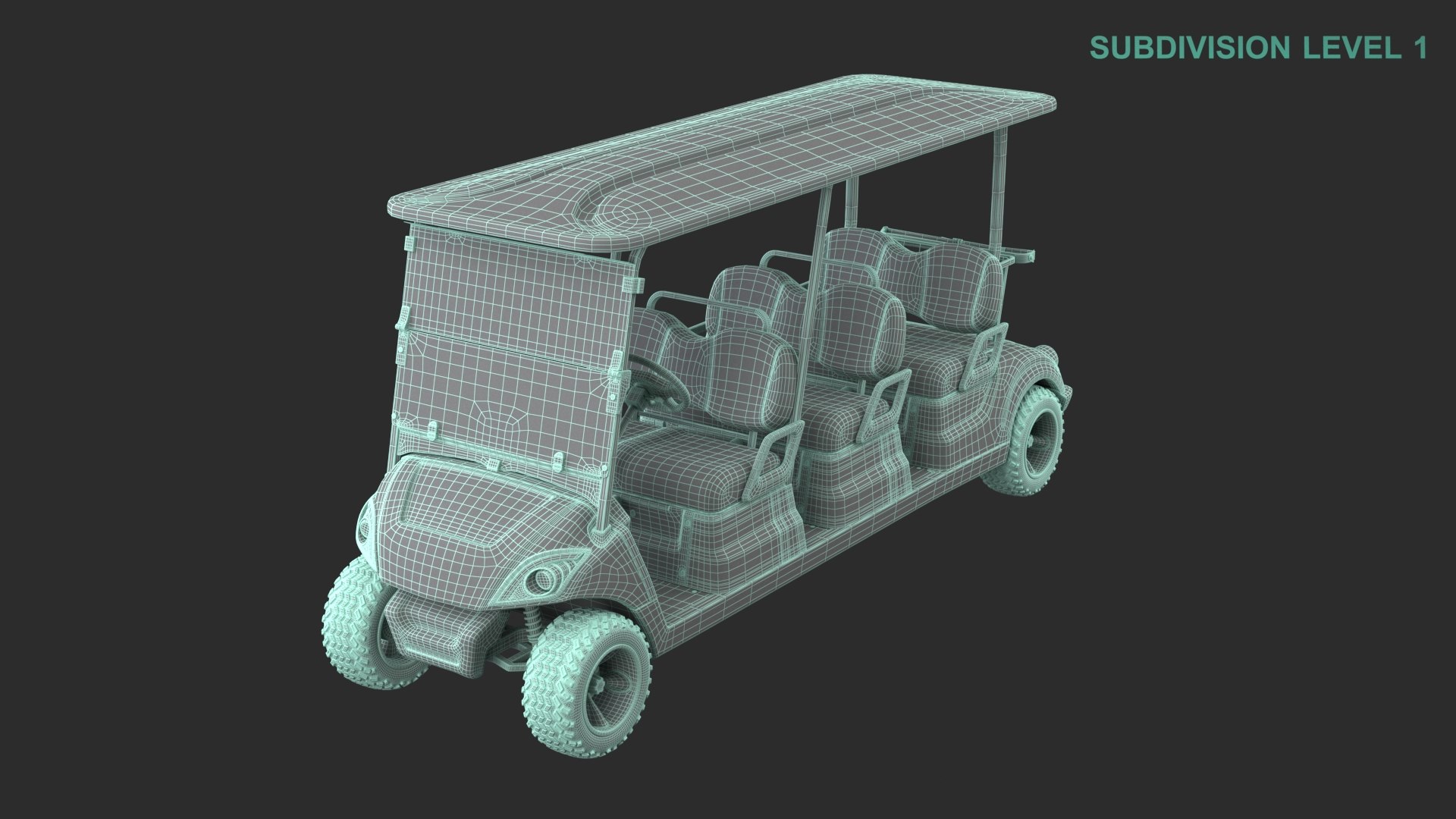 Golf Cart 3D model https://p.turbosquid.com/ts-thumb/Zk/n1m7hl/Wm/wireframe0004/jpg/1652077384/1920x1080/fit_q87/ec1ca204080c3e266bf7c081b2a6c0848d254f28/wireframe0004.jpg
