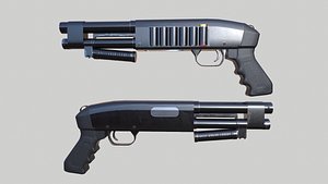 3ds max shotgun aow remington
