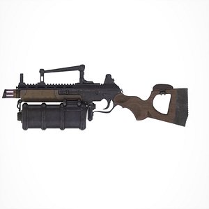 weapon10lowsbor 3D model