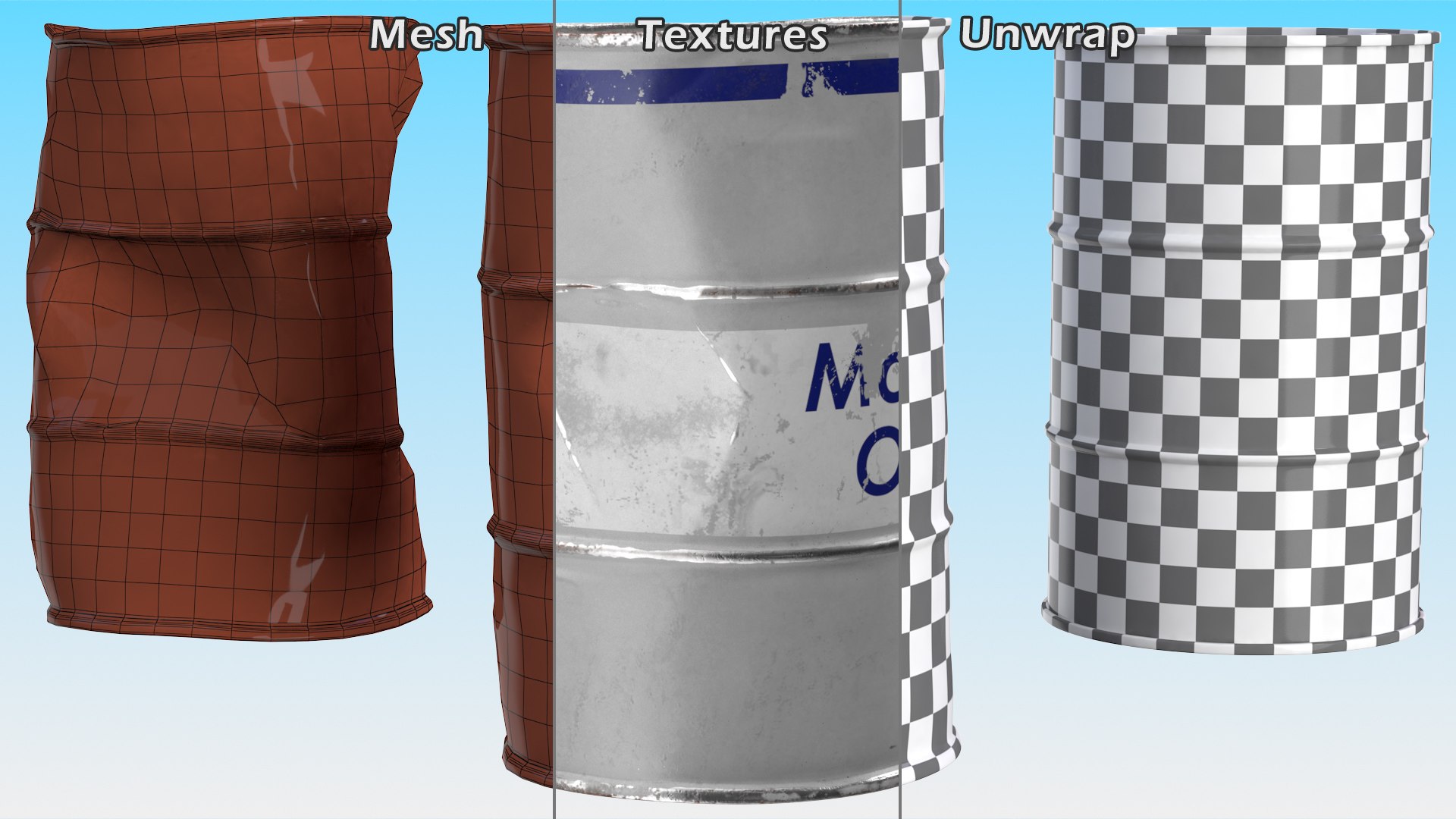 motor oil barrels set 3D model https://p.turbosquid.com/ts-thumb/Zk/psVgyG/AU/motoroilbarrelsset3dmodel019/jpg/1615325501/1920x1080/fit_q87/f6fc8fde2b1f784f06f7e96e08580348c3049395/motoroilbarrelsset3dmodel019.jpg