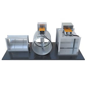 Air dampers for ventilation - 1