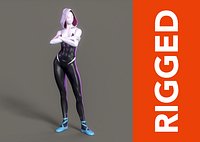 Spider-Gwen Rig