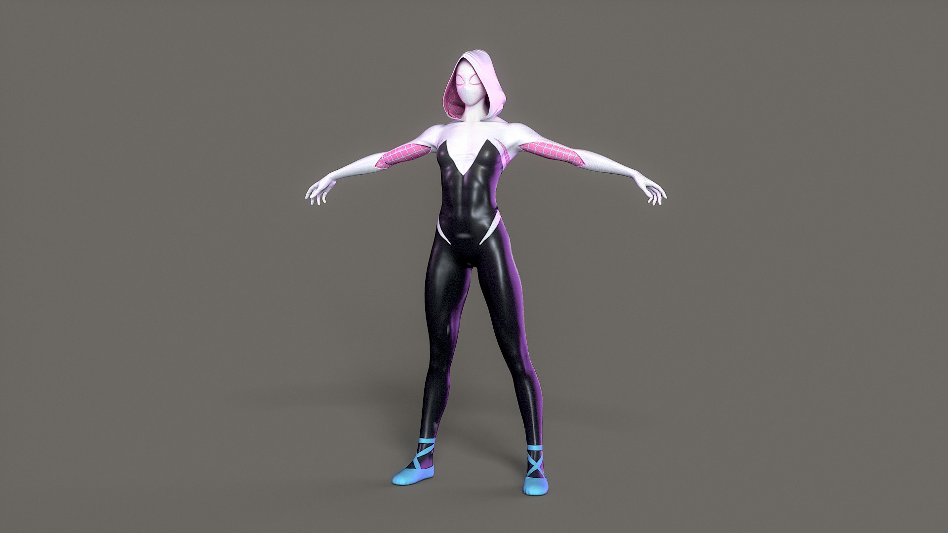3D Spider-Gwen Rig https://p.turbosquid.com/ts-thumb/Zk/qSCeWF/xA/pose06/png/1748705608/1920x1080/fit_q87/6b39fc2d528cd80aa4804e37f4737265231e0363/pose06.jpg